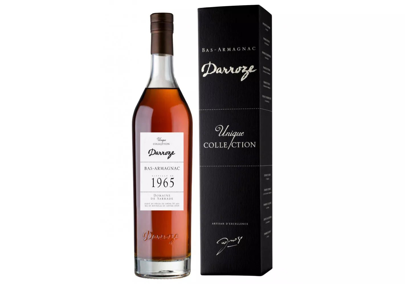 Darroze Serrade Grand Bas Armagnac 1965 48% 700ml | Armagnac | Shop online at Spirits of France