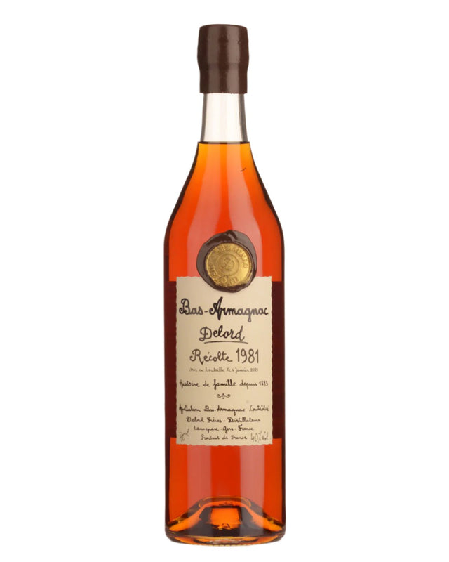 Delord 1981 Bas Armagnac 40% 700ml | armagnac | Shop online at Spirits of France