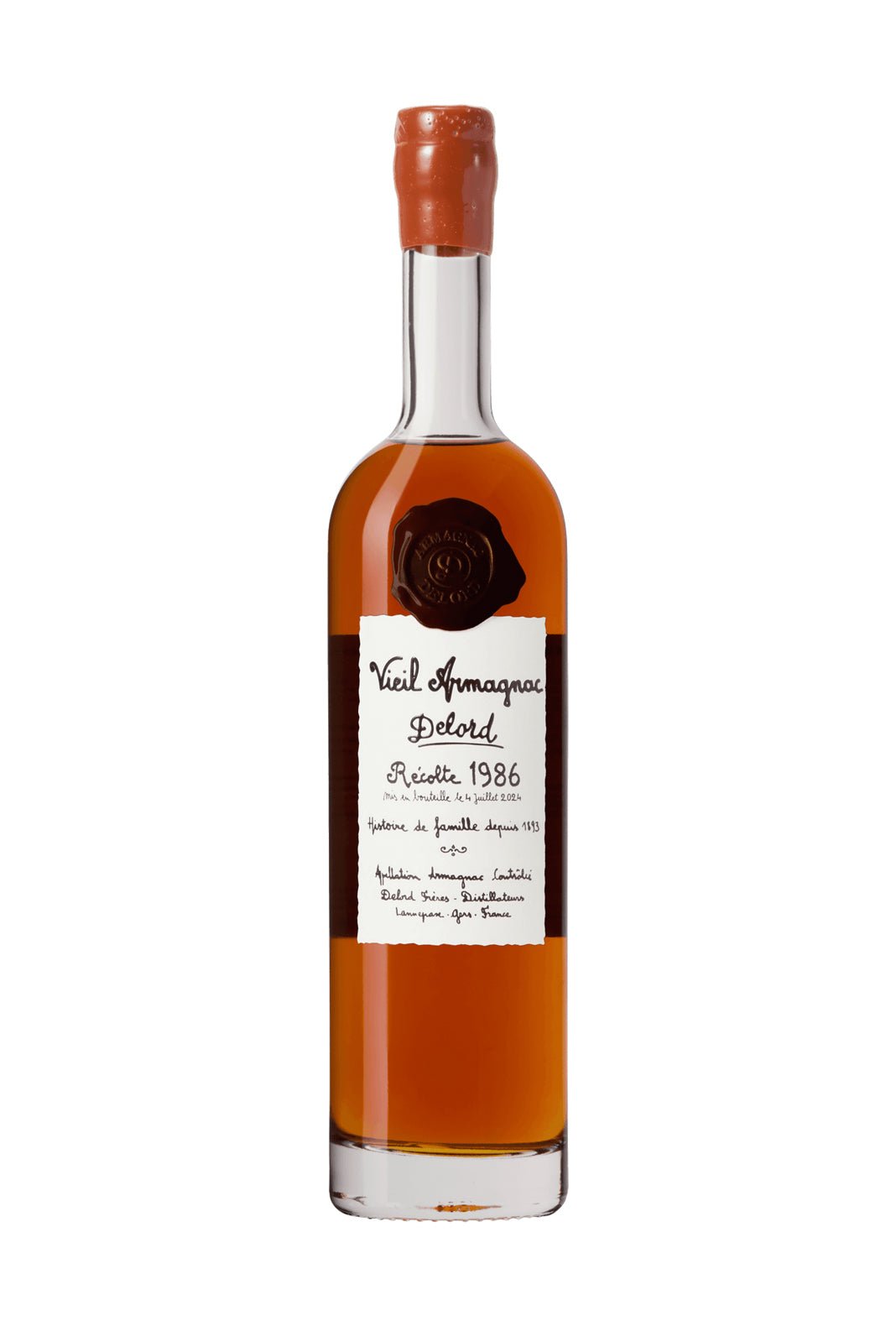 Delord 1986 Bas Armagnac 40% 700ml | Armagnac | Shop online at Spirits of France