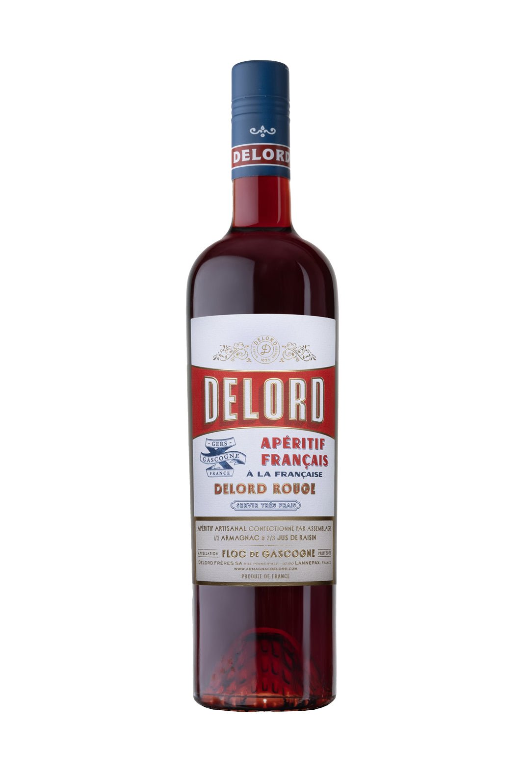 Delord Floc de Gascogne Red 17% 750ml | Mistelle | Shop online at Spirits of France