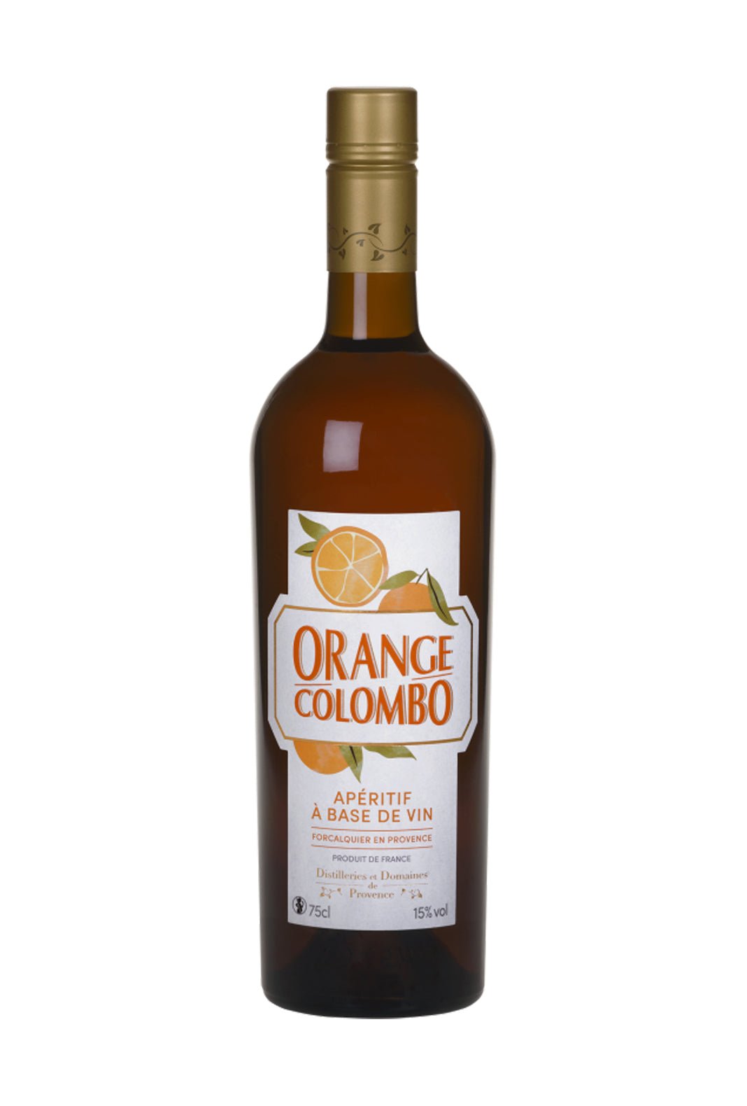 Distillerie et Domaines de Provence 'Orange Colombo' (Orange) Aperitif 15% 750ml | Liqueurs | Shop online at Spirits of France