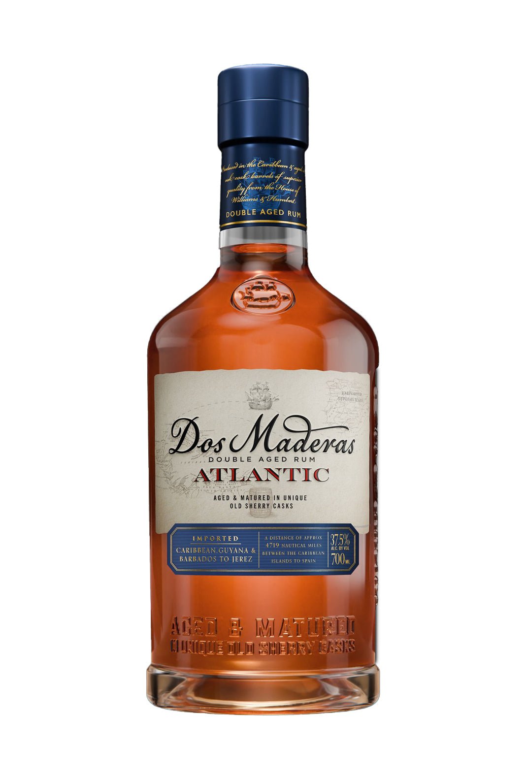 Dos Maderas Rum 5+1 Atlantic 37.5% 700ml | Rum | Shop online at Spirits of France