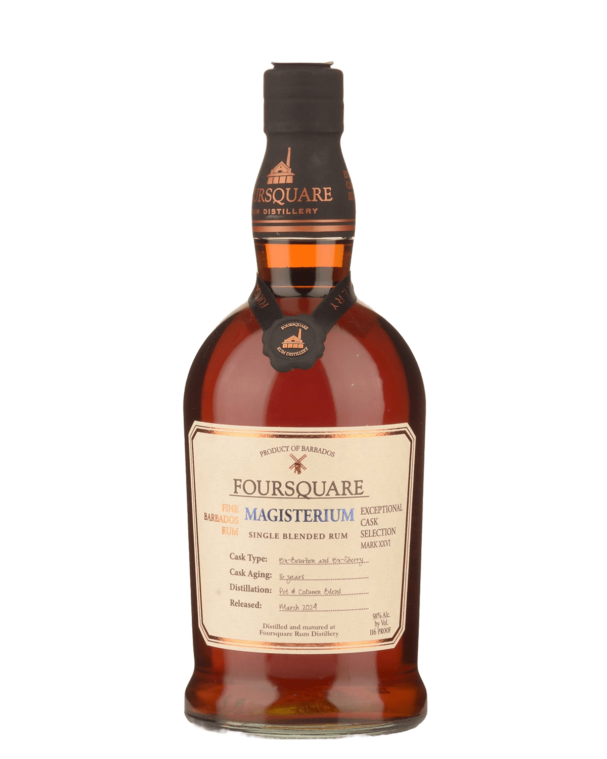Foursquare Magisterium Rum 61% 700ml | Rum | Shop online at Spirits of France