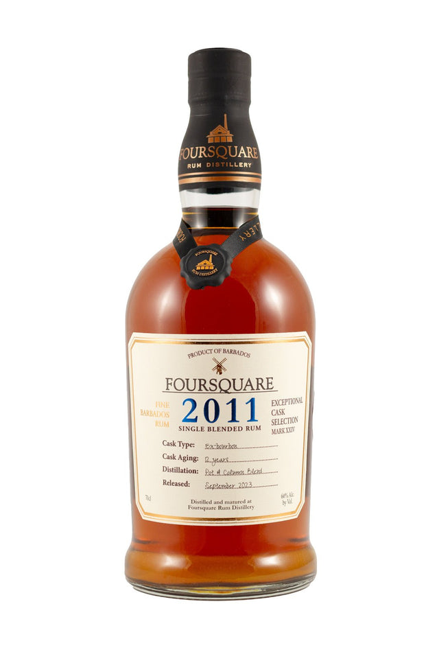 Foursquare Rum 2011 60% 700ml | Rum | Shop online at Spirits of France