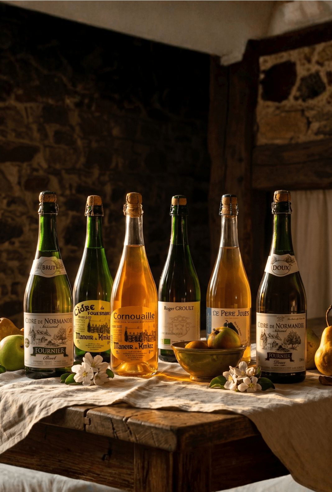 French Cider Tasting Bundle - 6x 750ml | Hard Cider | Shop online at Spirits of France