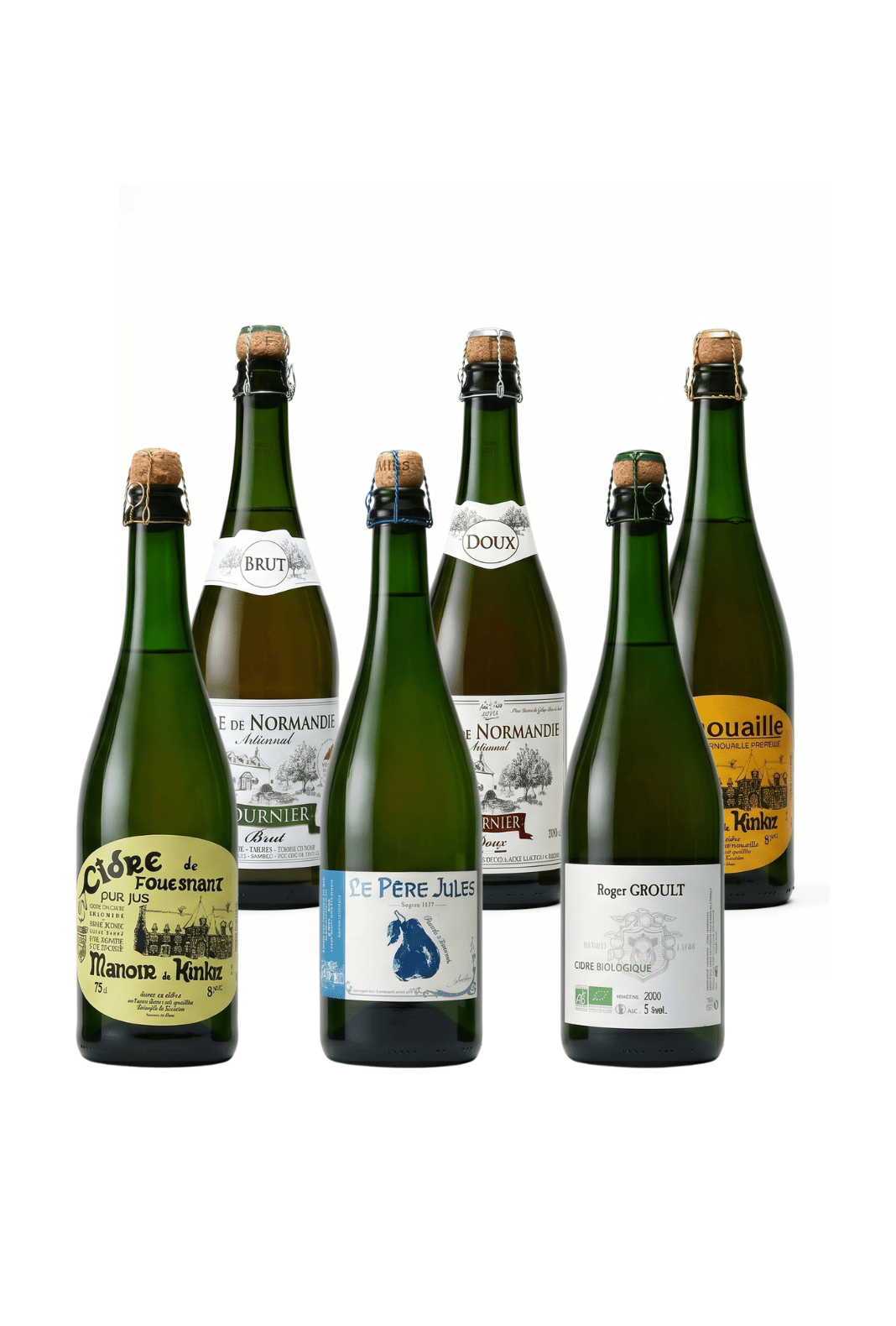 French Cider Tasting Bundle - 6x 750ml | Hard Cider | Shop online at Spirits of France