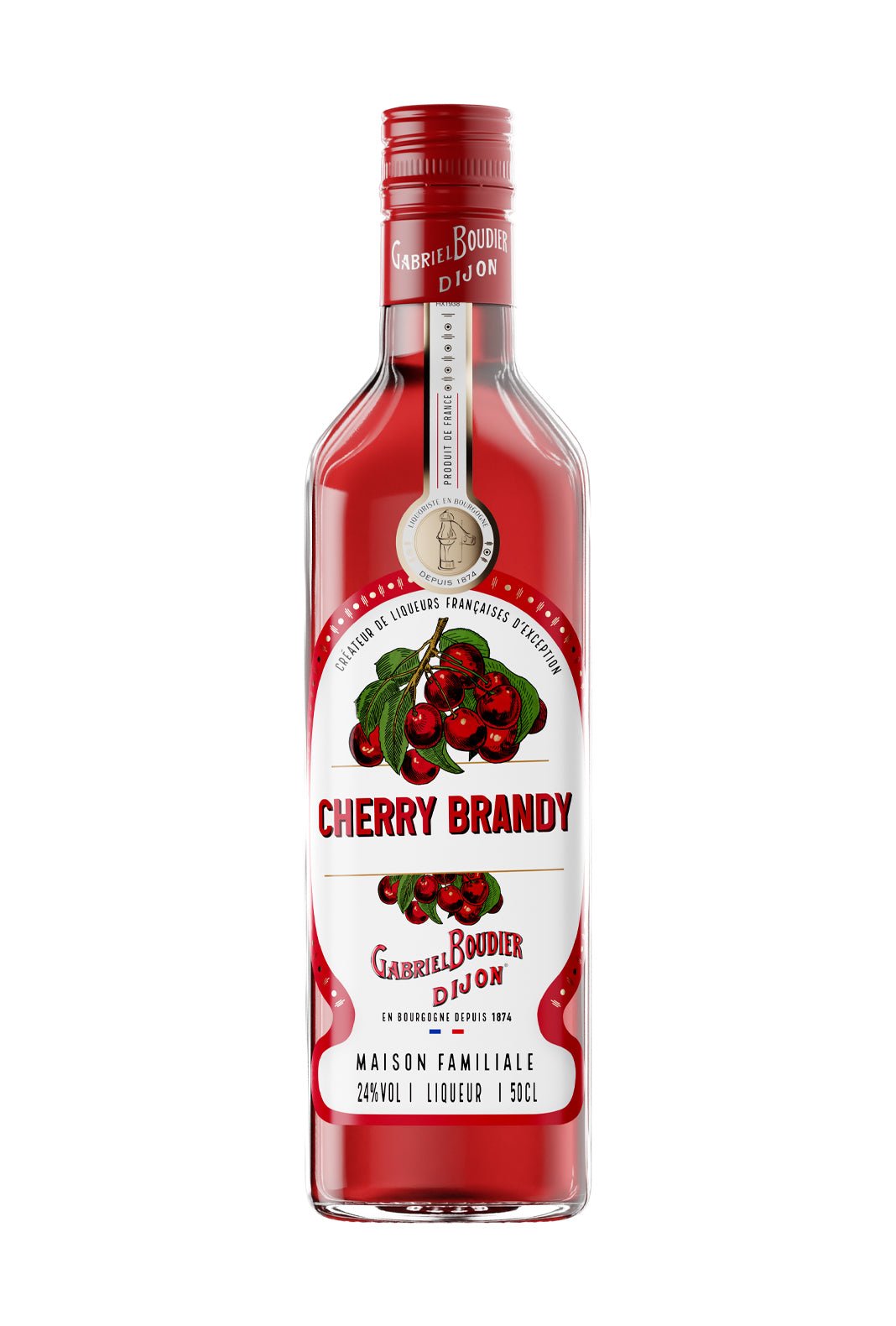 Gabriel Boudier Cherry Brandy Liqueur 24% 500ml | Liqueurs | Shop online at Spirits of France