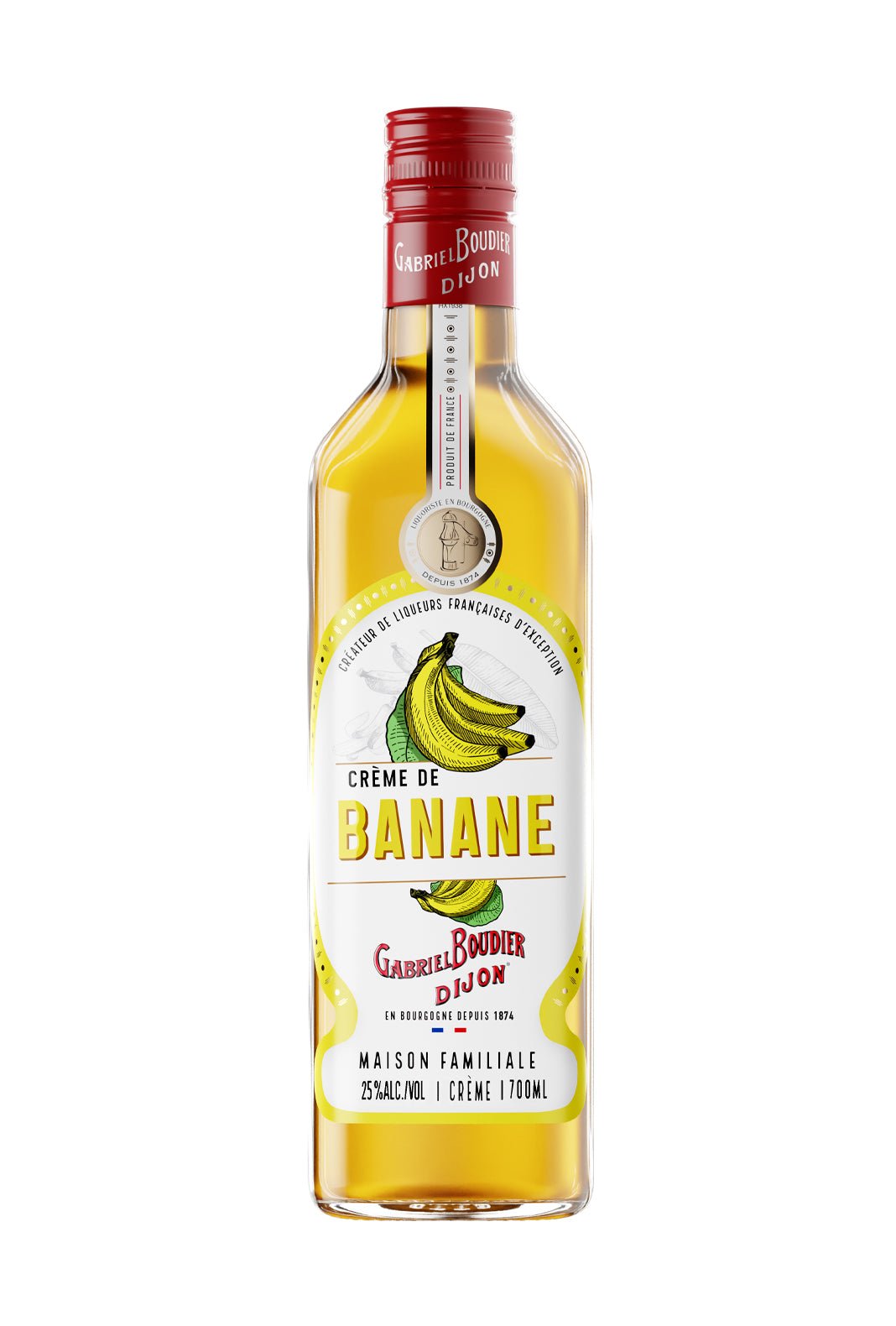 Gabriel Boudier Creme De Banane (Banana) Liqueur 25% | Liqueurs | Shop online at Spirits of France