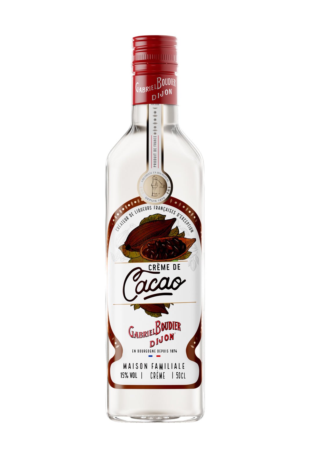 Gabriel Boudier Creme De Cacao Blanc (White Chocolate) Liqueur 15% | Liqueurs | Shop online at Spirits of France