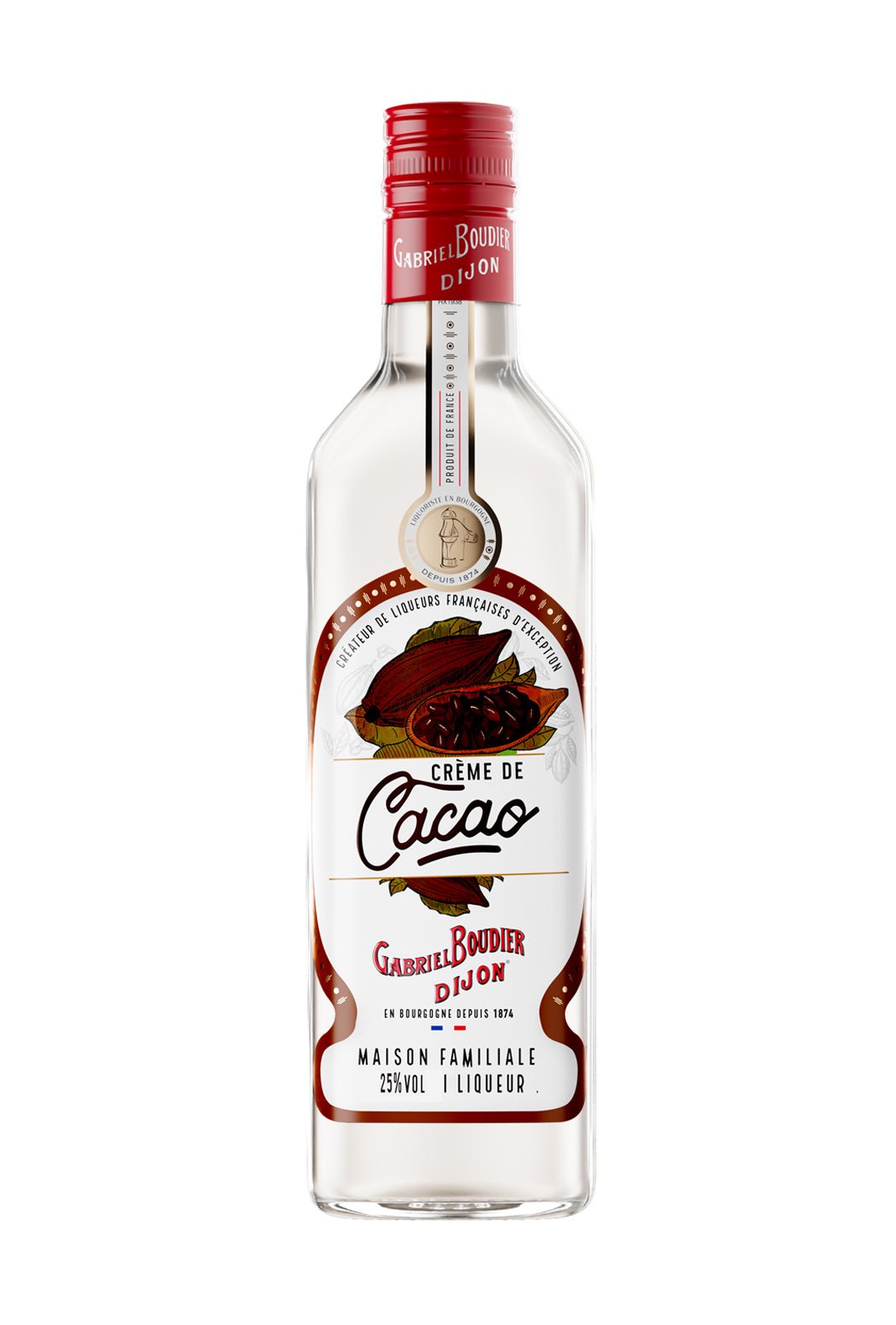 Gabriel Boudier Creme De Cacao Blanc (White Chocolate) Liqueur 15% | Liqueurs | Shop online at Spirits of France