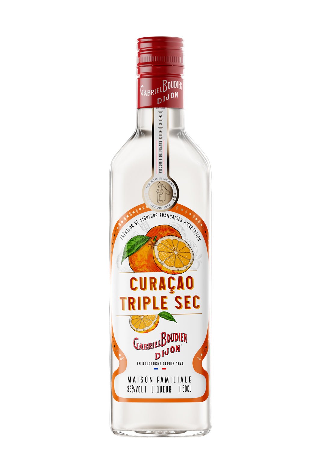Gabriel Boudier Curacao (Triple Sec) Liqueur 38% – Spirits of France