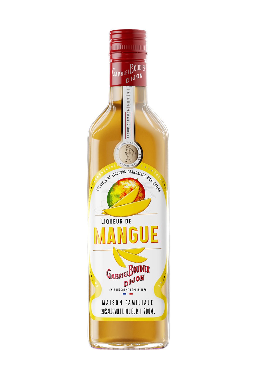 Gabriel Boudier Liqueur De Mangue (Mango) Liqueur 20% 700ml | Liqueurs | Shop online at Spirits of France