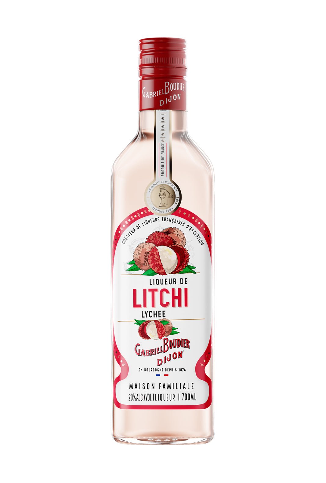 Gabriel Boudier Litchi (Lychee) Liqueur 20% 700ml | Liqueurs | Shop online at Spirits of France
