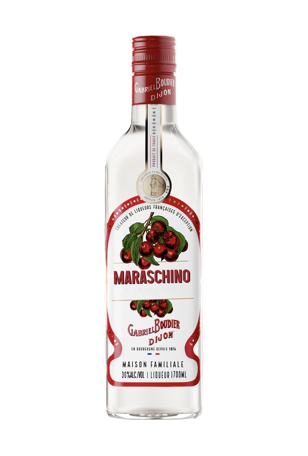 Gabriel Boudier Maraschino Liqueur 30% 700ml | Liqueurs | Shop online at Spirits of France