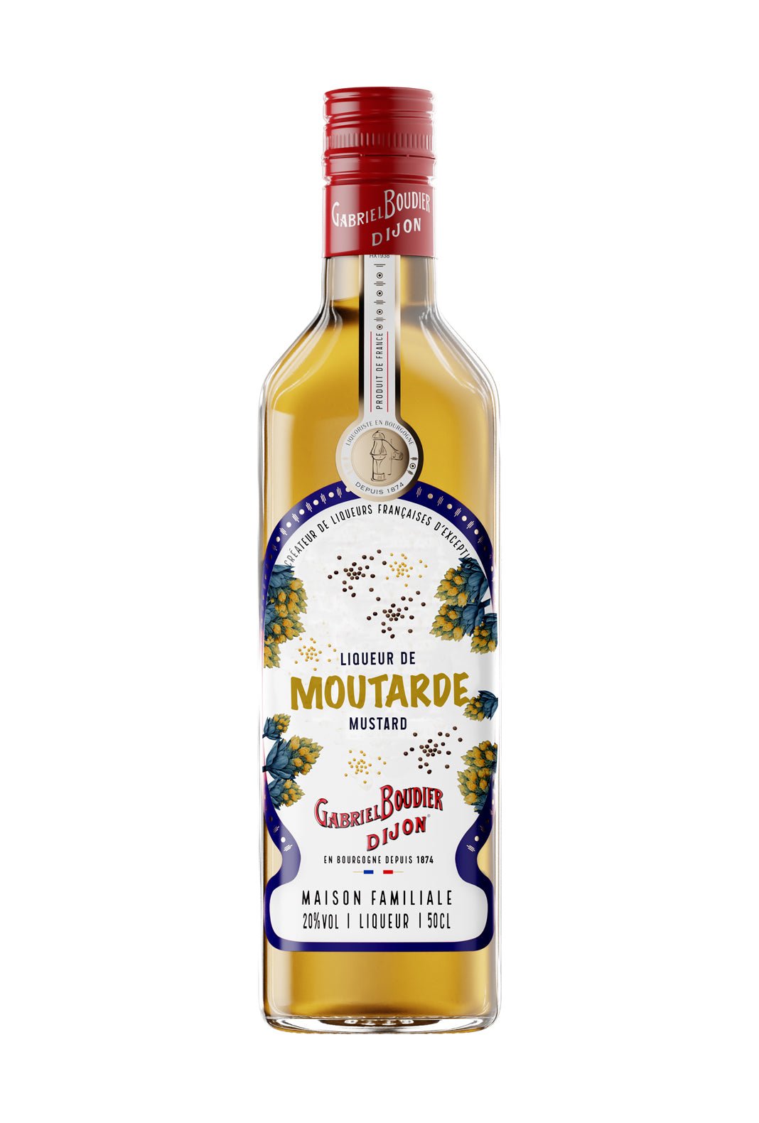 Gabriel Boudier Mustard Liqueur 20% 500ml | Liqueurs | Shop online at Spirits of France