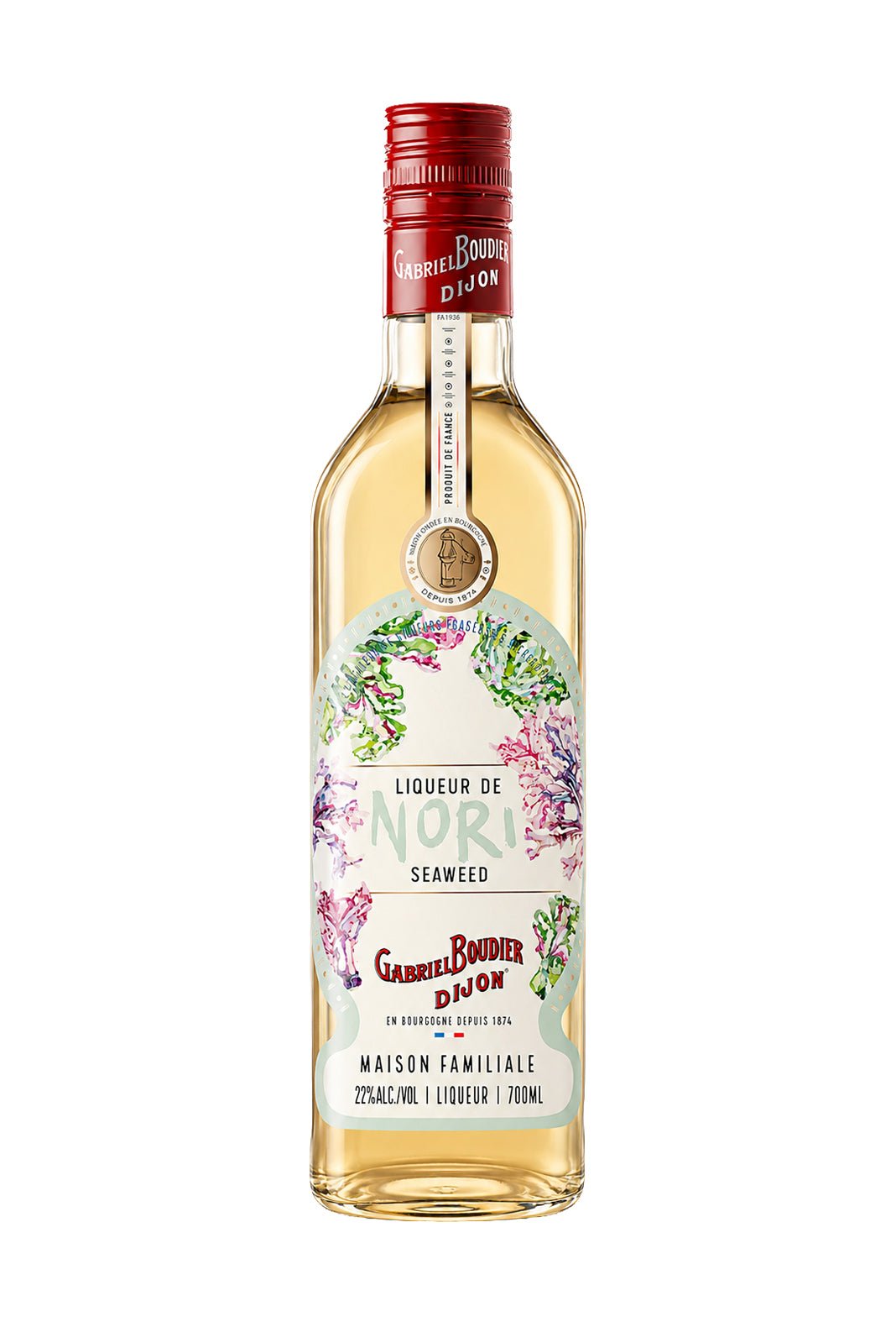 Gabriel Boudier Nori Seaweed Liqueur 22% 700ml | Liqueurs | Shop online at Spirits of France