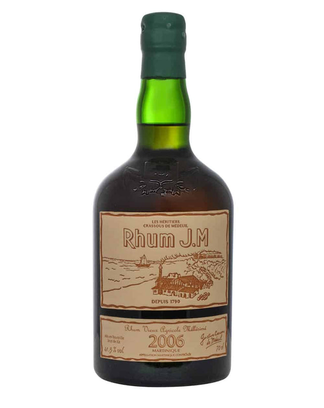 JM Rum AOC Agricole Rum 2006 41.5% 700ml | Rum | Shop online at Spirits of France