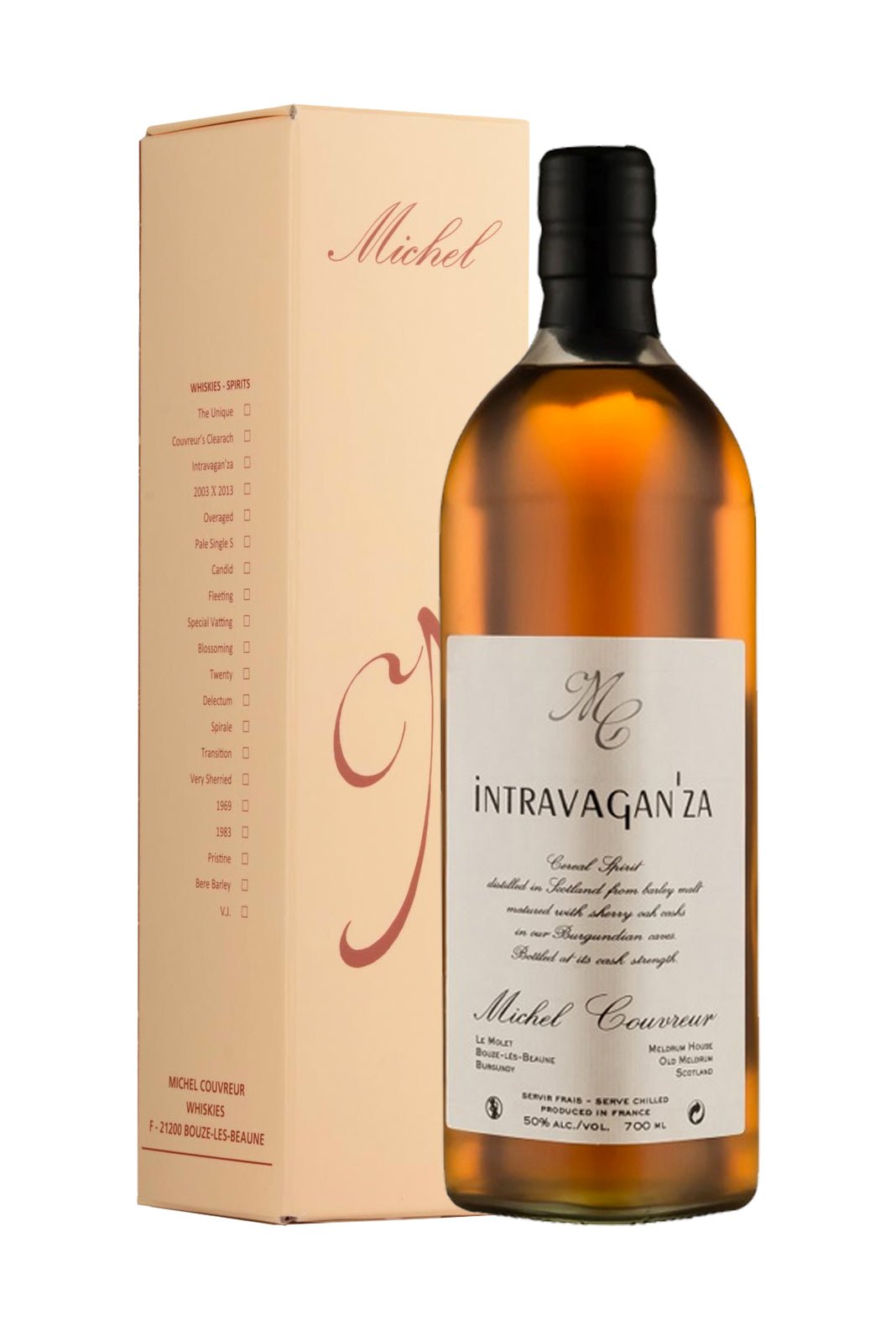 Michel Couvreur Whisky Overaged 43% 700ml | Spirits of France
