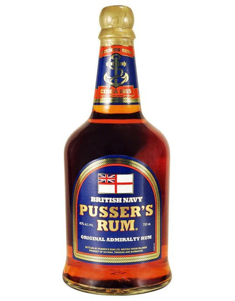 Pussers Blue Label Rum 40% 700ml | Rum | Shop online at Spirits of France