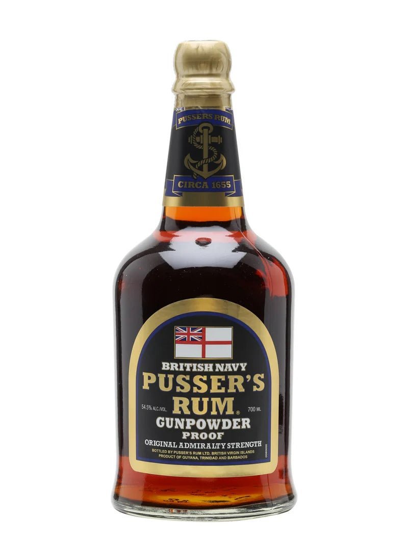 Pussers Gunpowder Proof Rum 54.4% 700ml | Rum | Shop online at Spirits of France