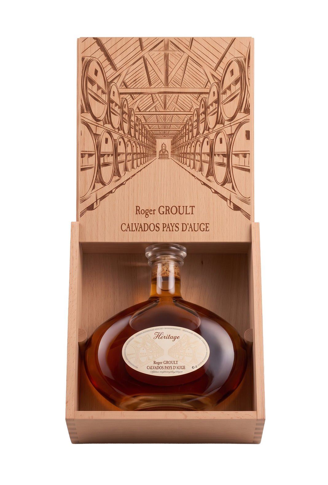 Roger Groult Calvados Heritage Pays d'Auge 41% 700ml | Calvados : Pays d'Auge | Shop online at Spirits of France