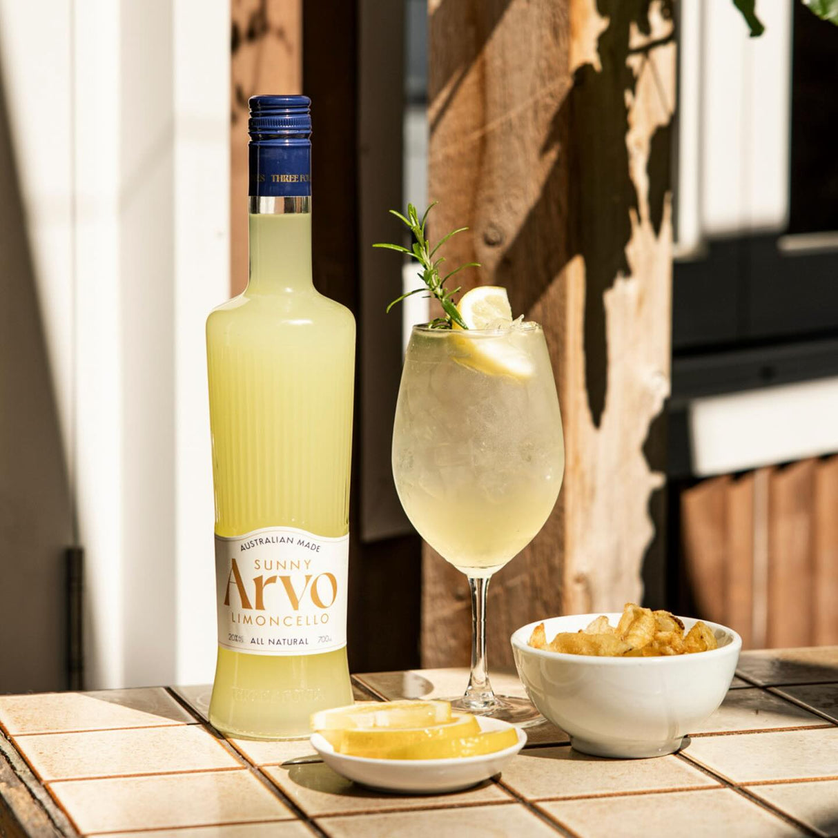 Three Foxes Sunny Arvo Limoncello 20% 700ml | Liqueurs | Shop online at Spirits of France