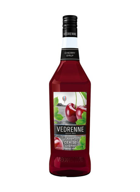 Vedrenne Cherry Syrup 0% 1000ml | Cordial | Shop online at Spirits of France