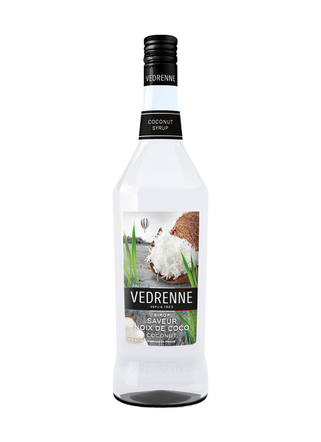 Vedrenne Coconut Syrup 0% 1000ml | Cordial | Shop online at Spirits of France