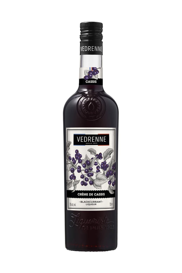 Vedrenne Liqueur Creme de Cassis (Blackcurrant) 16% 700ml | Liqueurs | Shop online at Spirits of France