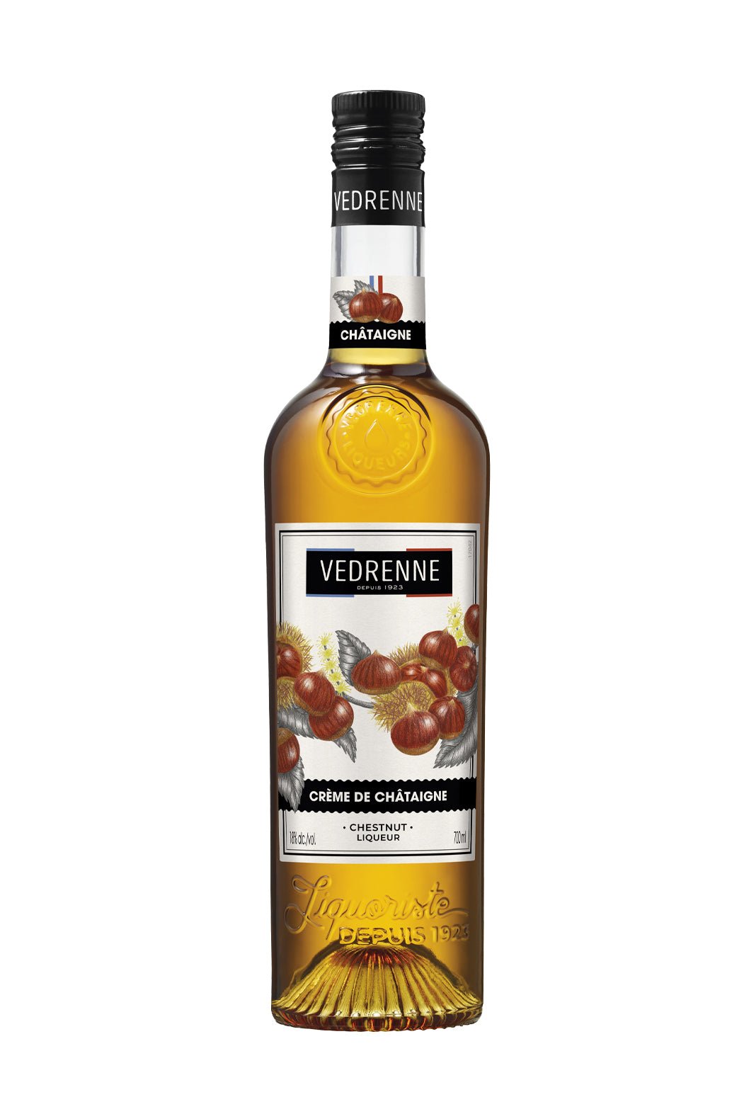 Vedrenne Liqueur Creme de Chataigne (Chestnut) 18% 700ml | Liqueurs | Shop online at Spirits of France
