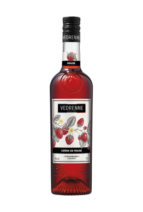 Vedrenne Liqueur Creme de Fraise (Strawberry) 16% 500ml | Liqueurs | Shop online at Spirits of France