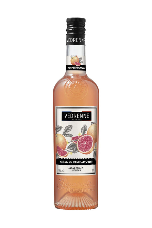 Vedrenne Liqueur Creme de Pamplemousse Rose (Pink Grapefruit) 15% 700ml | Liqueurs | Shop online at Spirits of France
