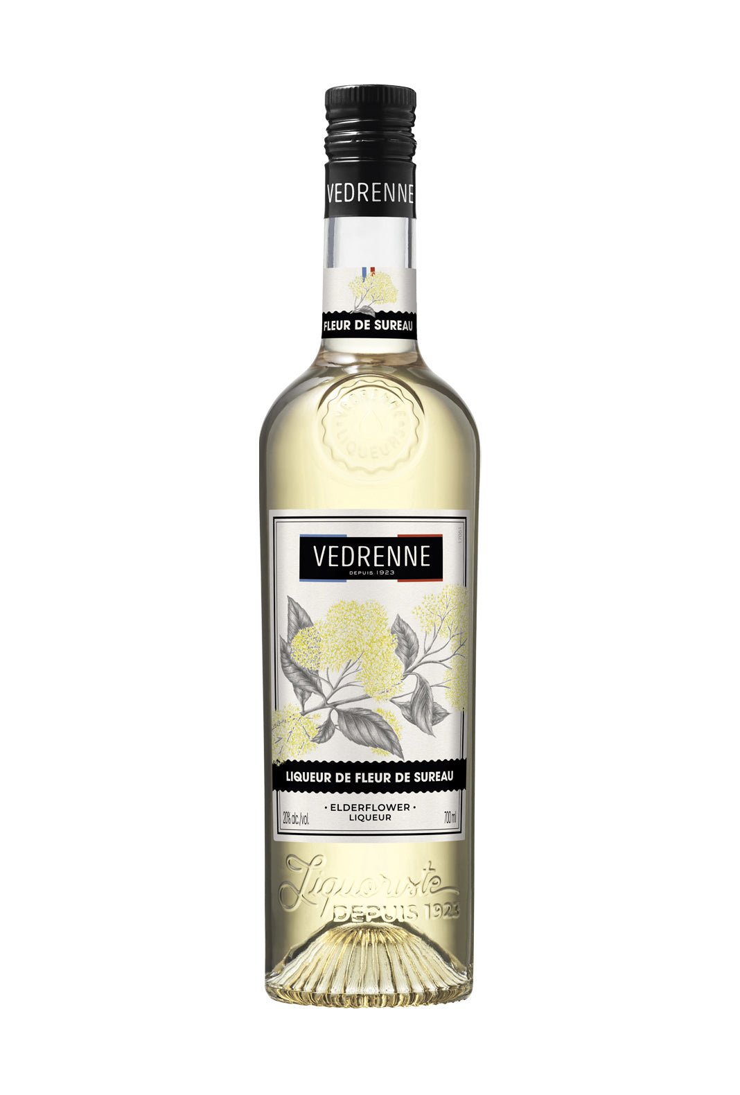 Vedrenne Liqueur de Fleur de Sureau (Elderflower) 20% 700ml | Liqueurs | Shop online at Spirits of France