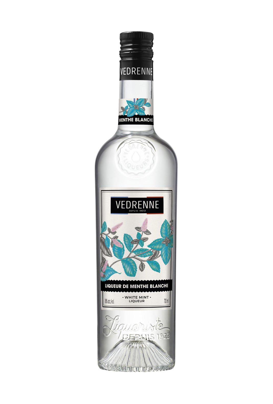 Vedrenne Liqueur de Menthe Blanche (White Mint) 18% 700ml | Liqueurs | Shop online at Spirits of France