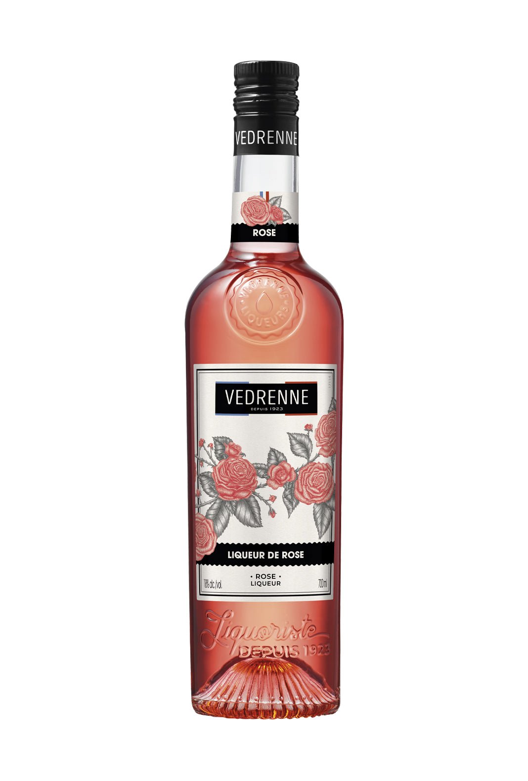 Vedrenne Liqueur de Rose 18% 700ml | Liqueurs | Shop online at Spirits of France
