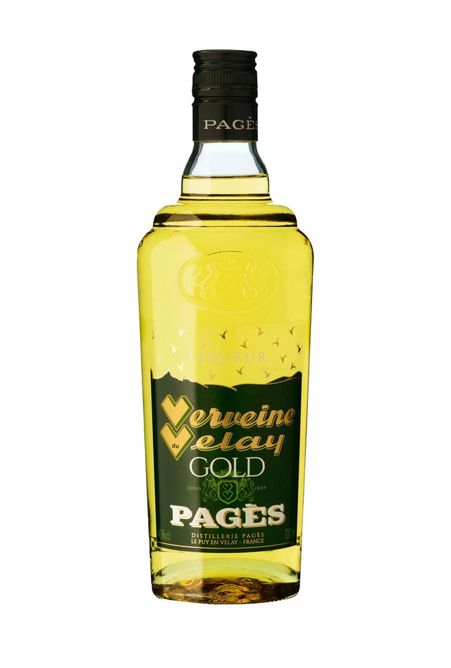 Vedrenne Verveine du Velay Gold Pages 40% 700ml | Liqueurs | Shop online at Spirits of France