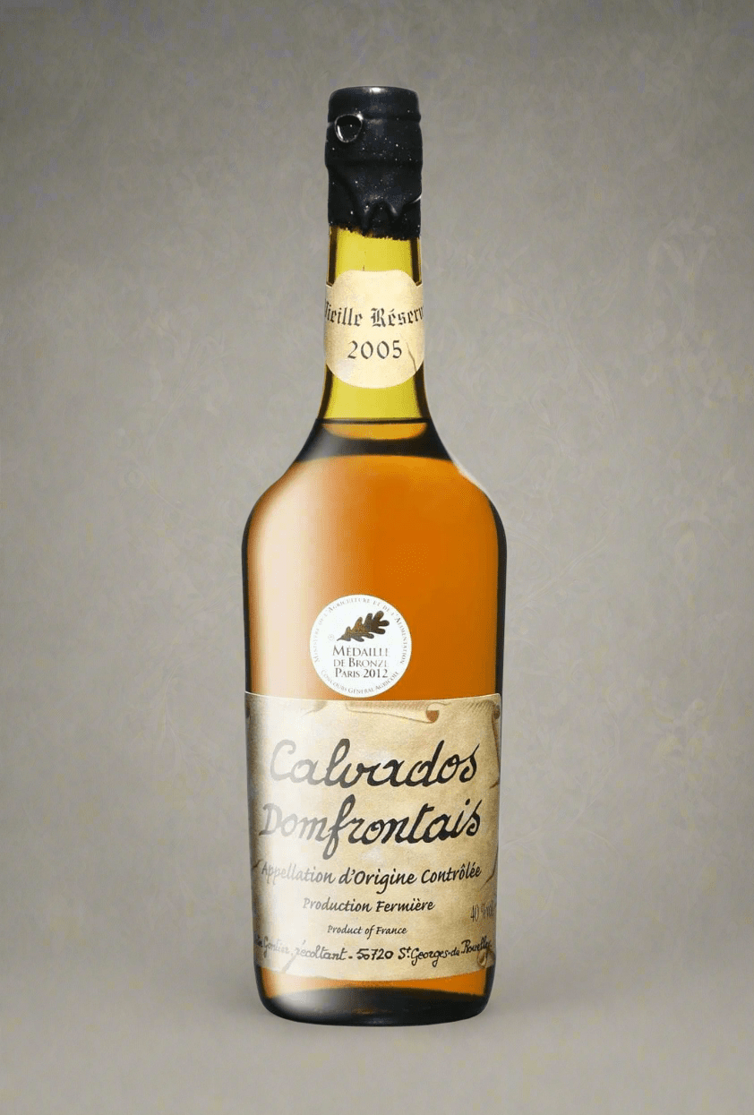 Victor Gontier Calvados Domfrontais 2005 42% 700ml | Calvados | Shop online at Spirits of France