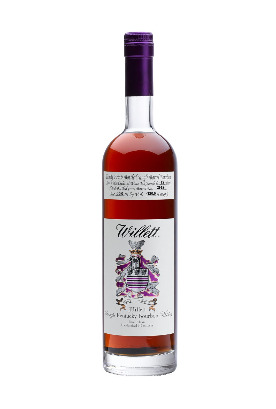 Willett 12 Year Bourbon Special Edition 60% 750ml | Bourbon | Shop online at Spirits of France
