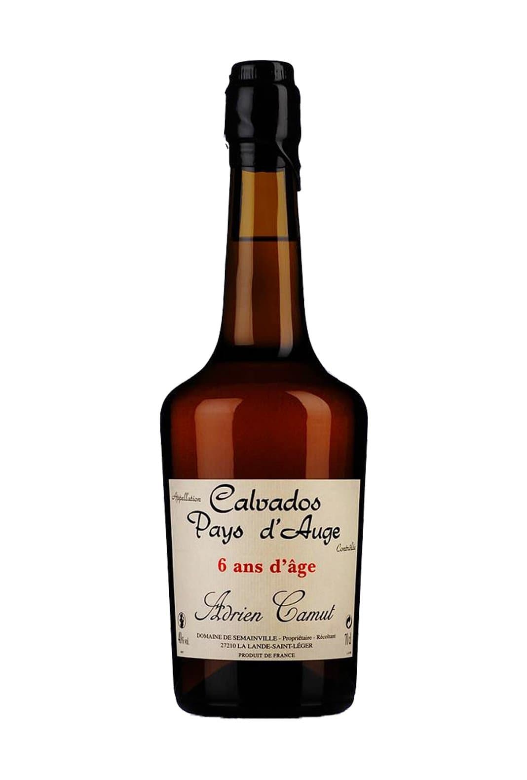 Adrien Camut Calvados 6 years Pays D'Auge 43% 700ml | Brandy | Shop online at Spirits of France