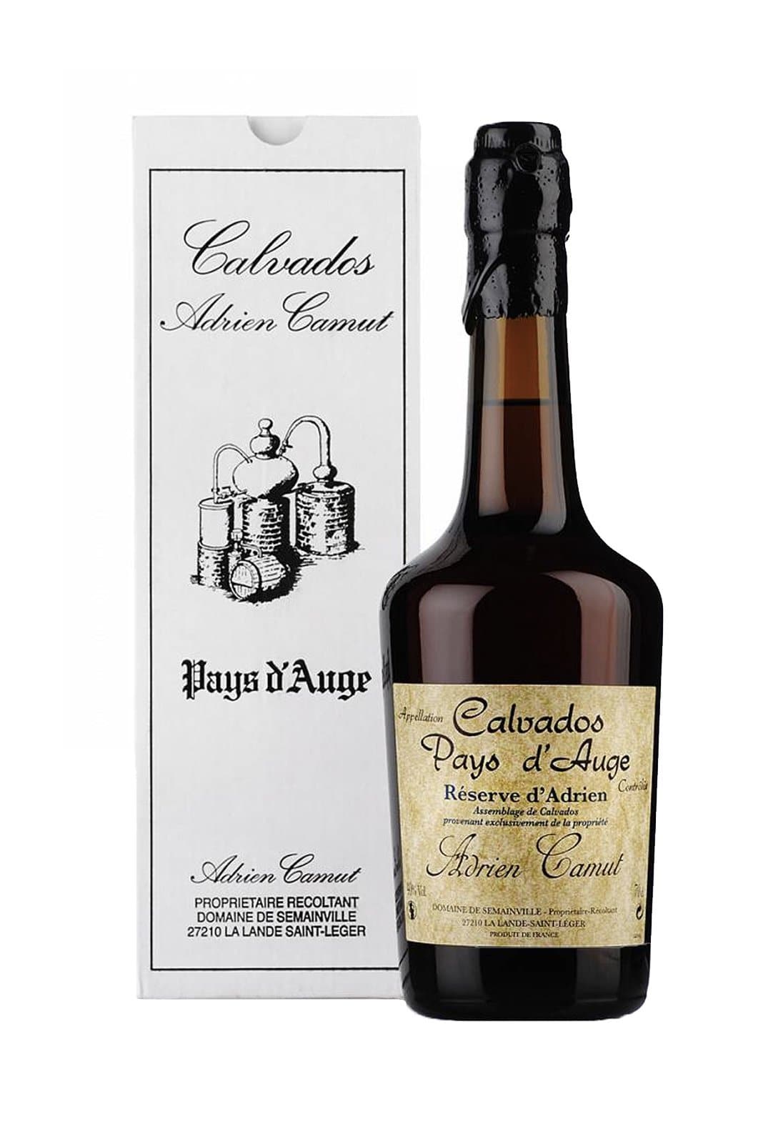 Adrien Camut Calvados 'Reserve d'Adrien' 35-40 years Pays D'Auge 40% 700ml | Brandy | Shop online at Spirits of France