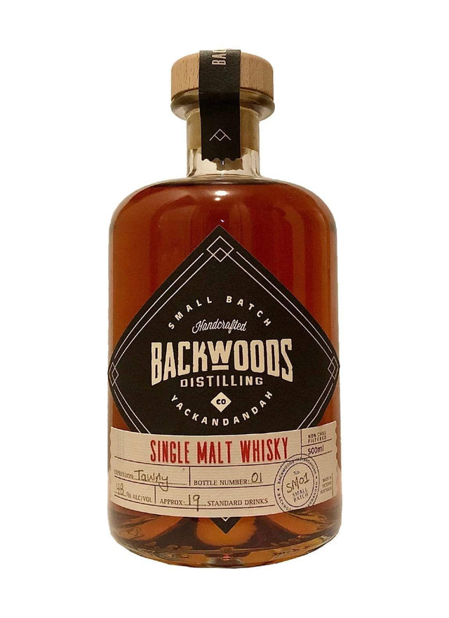 Backwoods Single Malt Whisky 48% 500ml | Whiskey | Shop online at Spirits of France