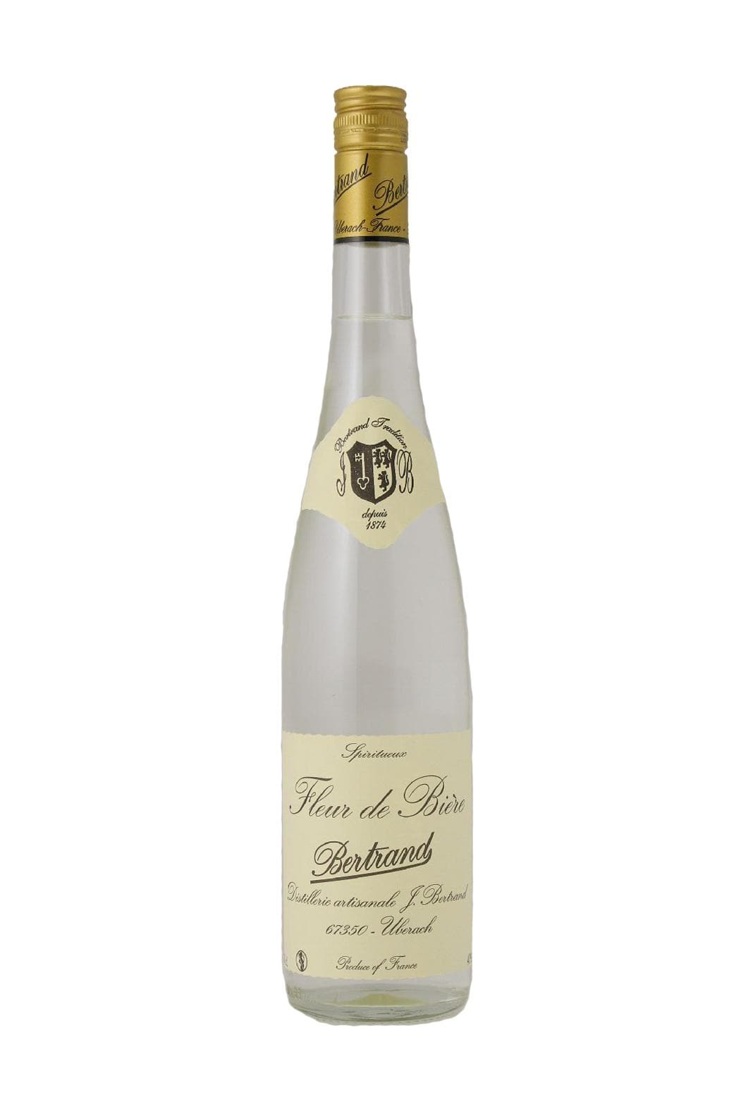Bertrand Eau de Vie de Fleur de Biere (Distilled Beer) 40% 700ml | Liqueurs | Shop online at Spirits of France