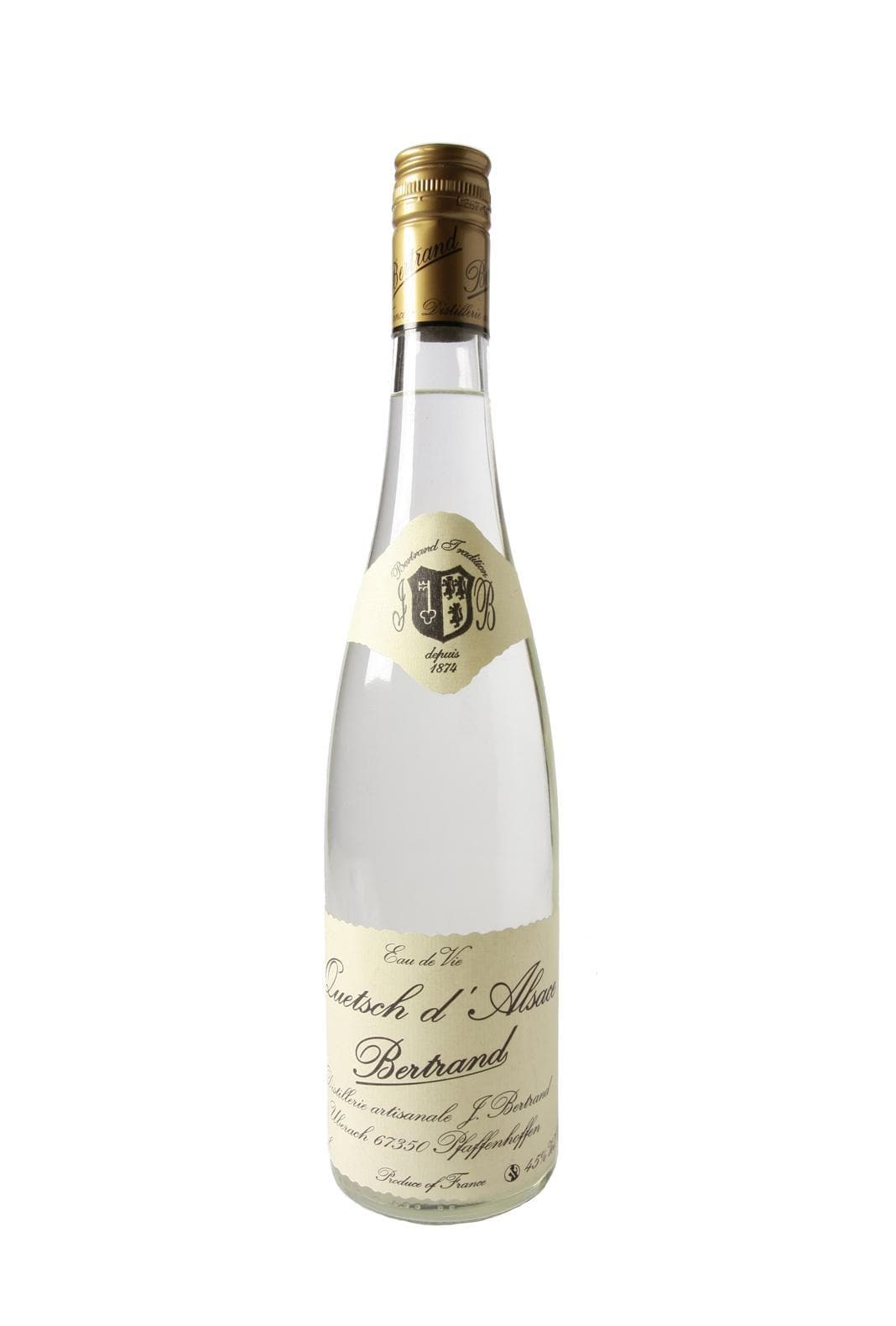 Bertrand Eau de Vie de Poire William (Williams Pear spirit) 42