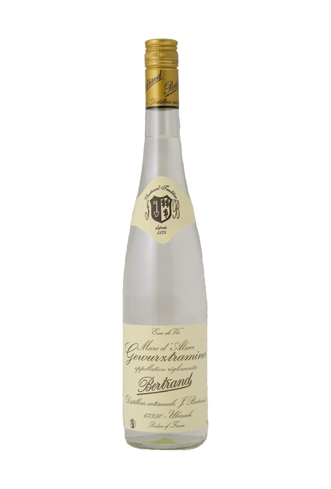 Bertrand Marc de Gewurztraminer 45% 700ml | Liqueurs | Shop online at Spirits of France