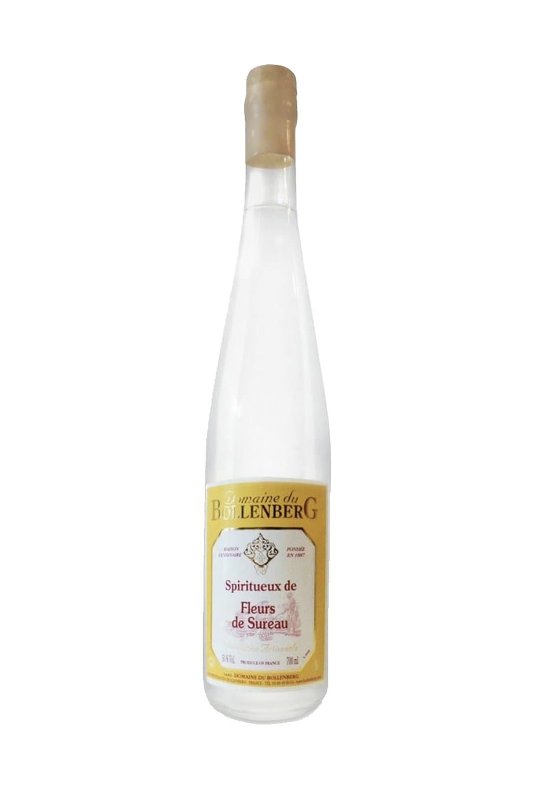 Bollenberg Eau de Vie de Fleurs de Sureau (Elderflower) 50% 350ml | Liqueurs | Shop online at Spirits of France