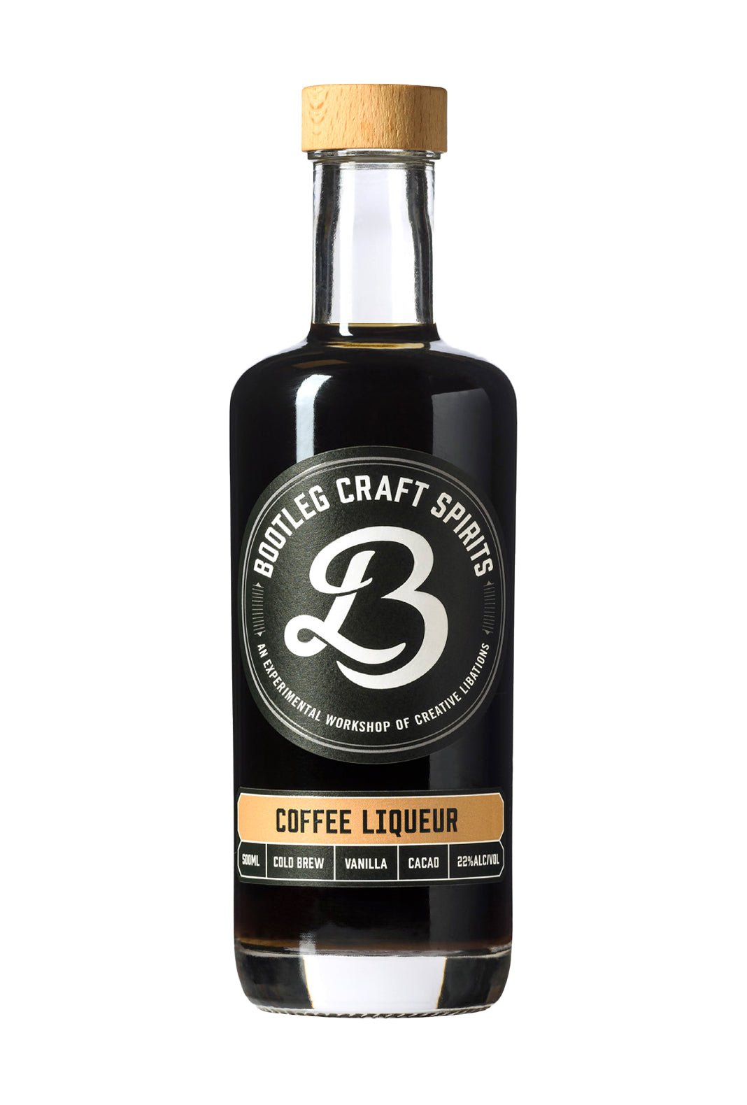 Bootleg Coffee Liquor 22% 500ml | Liqueurs | Shop online at Spirits of France