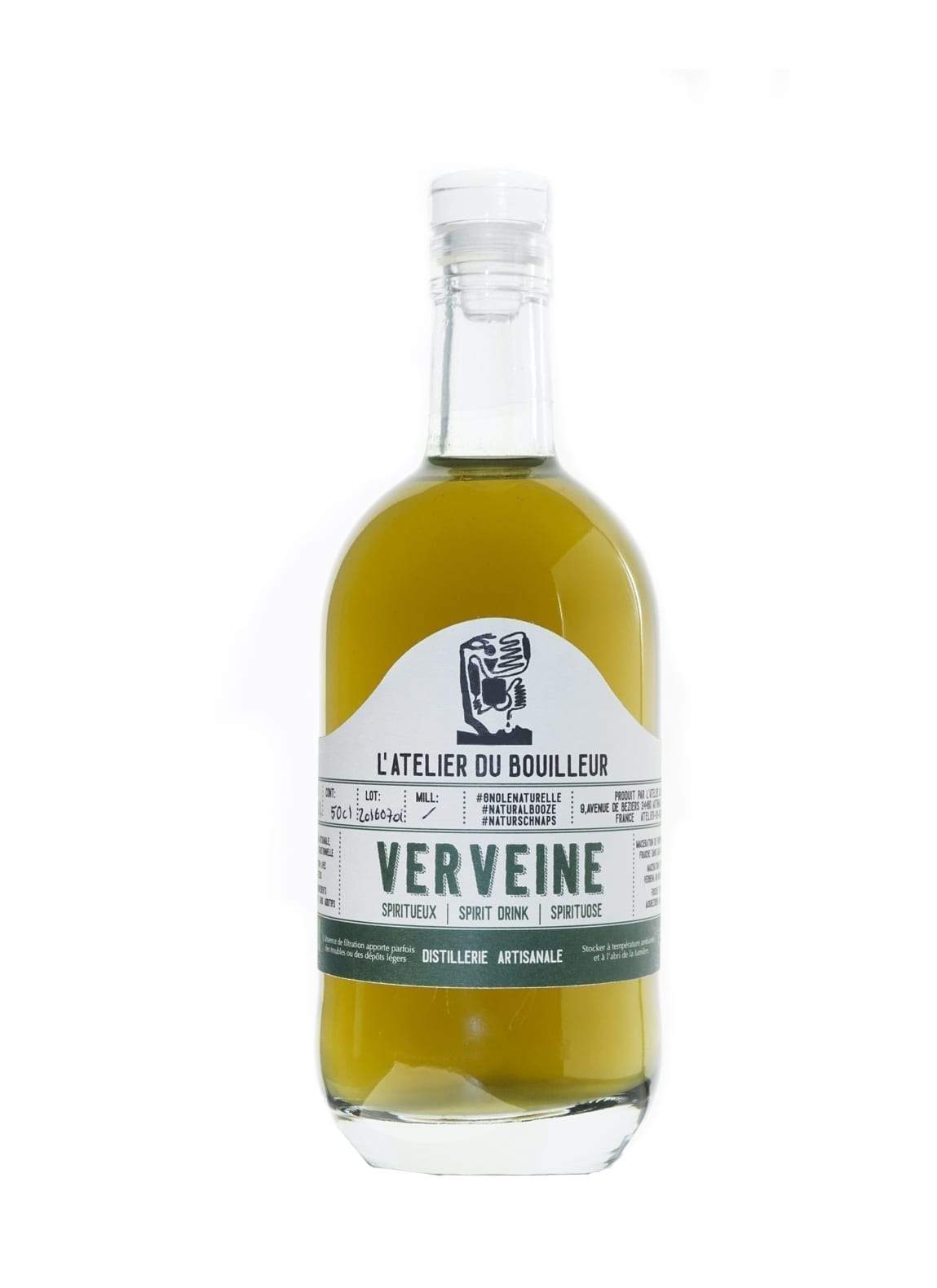 Bouilleur Eau De Vie Verveine (Verbena spirit) 40% 500ml | Liqueurs | Shop online at Spirits of France