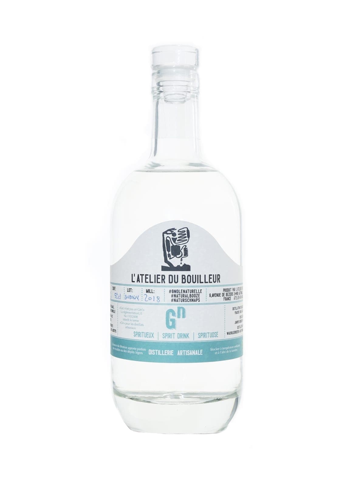 Bouilleur Le Gin 40% 500ml | Gin | Shop online at Spirits of France
