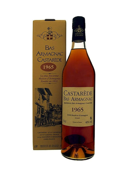 Castarède Bas Armagnac 1979 500ml 40% Castarede Bas-Armagnac 1965 40% 700ml | Spirits of France