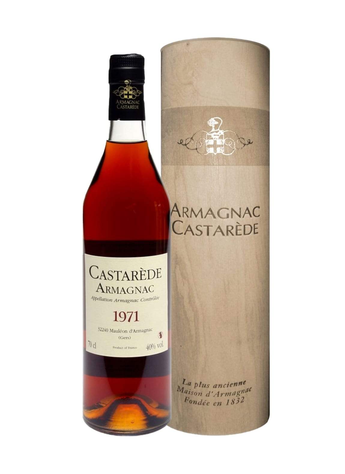 Castarede 1971 Bas Armagnac 40% 700ml | Brandy | Shop online at Spirits of France